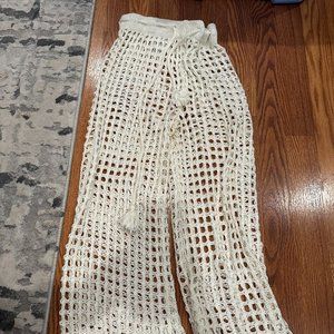 Love Sense- Knit beach coverup pants